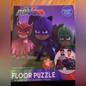 PH Masks Floor Puzzle - 46 Pieces - 3-Foot Puzzle!